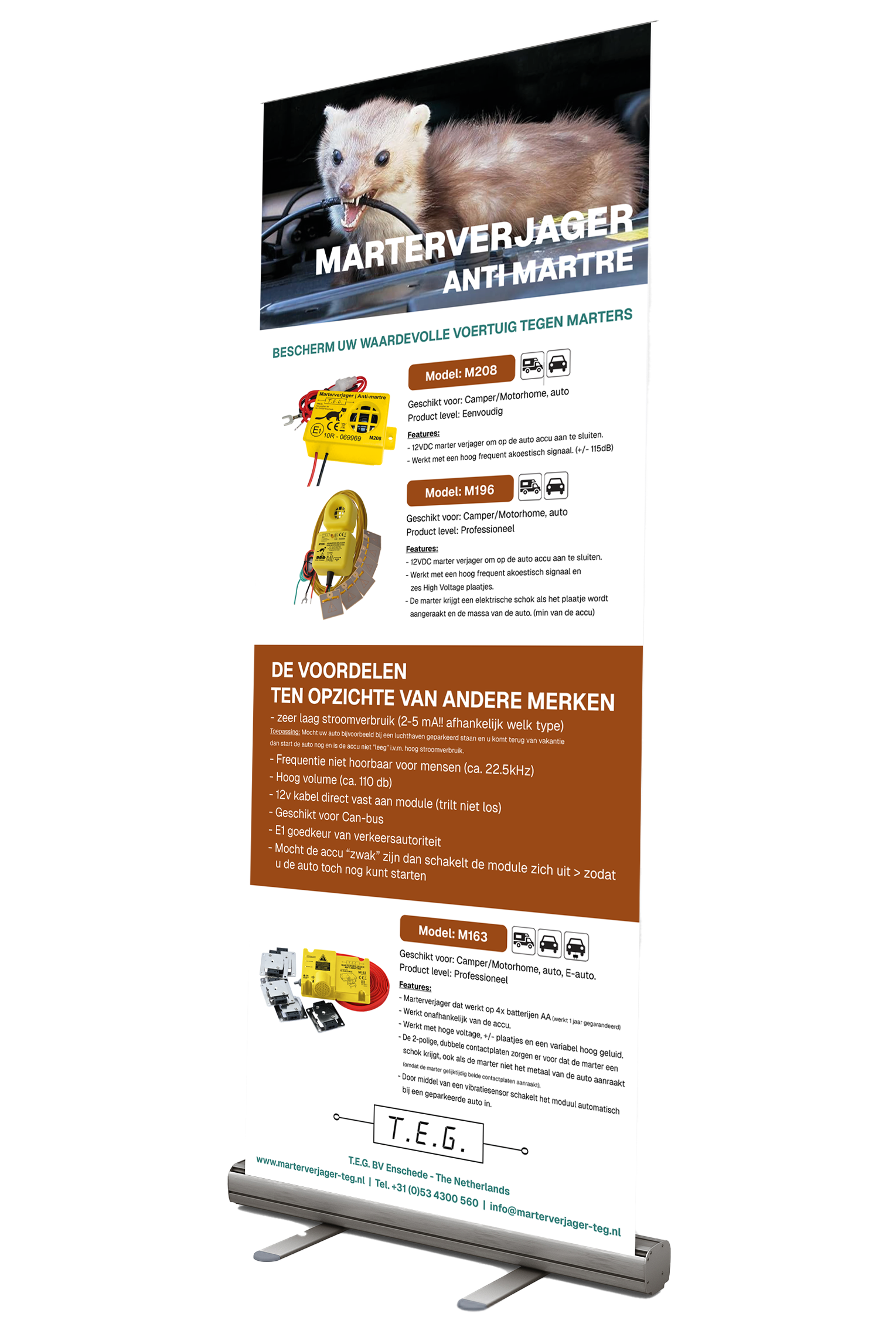 Distributeur Pakket - Professionele display materialen en ondersteuning